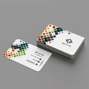 نمونه کارت ویزیت حرفه ای برای چاپ