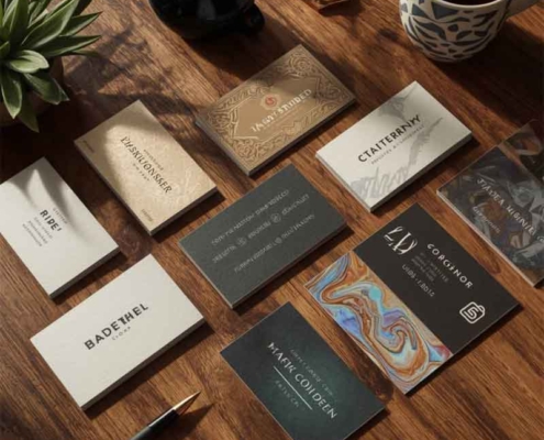 طراحی کارت ویزیت حرفه‌ای